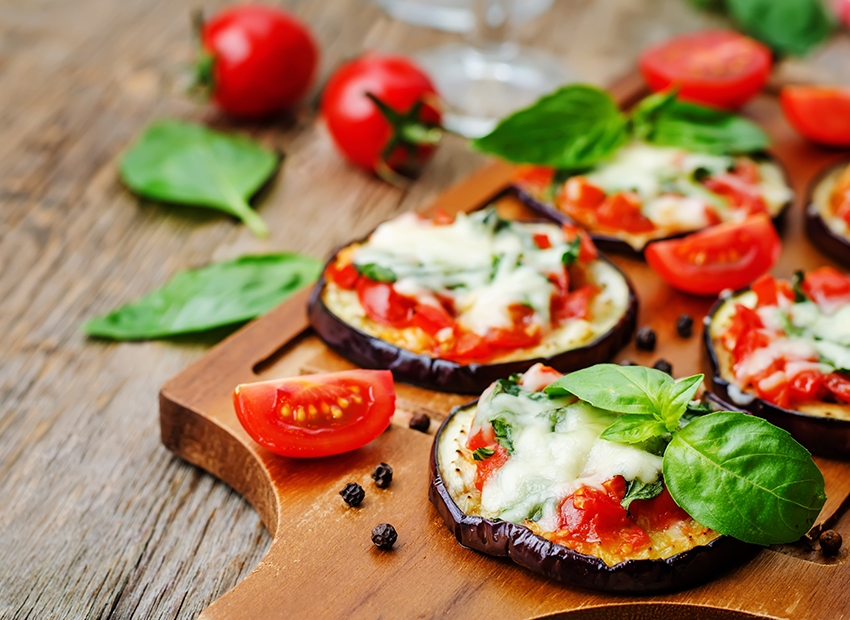 Rondelles d’aubergine mozzarella Intermarché