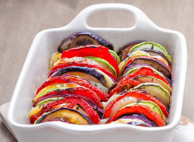 Tian de courgettes, aubergines, tomates Intermarché