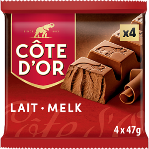 Chocoladerepen – 4 stuks Côte d’Or