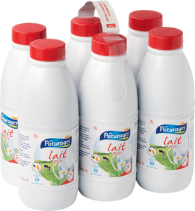 Volle of halfvolle melk Pâturages
