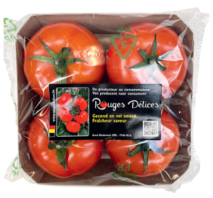 Ronde tomaten uit Wallonië