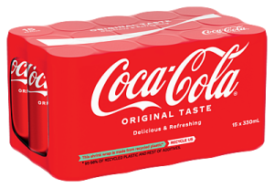 Regular, Zero, Light of Zero no cafeine Coca-Cola