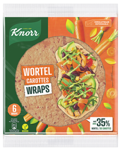 Wraps met wortelen Knorr
