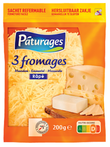 Geraspte kaas Pâturages